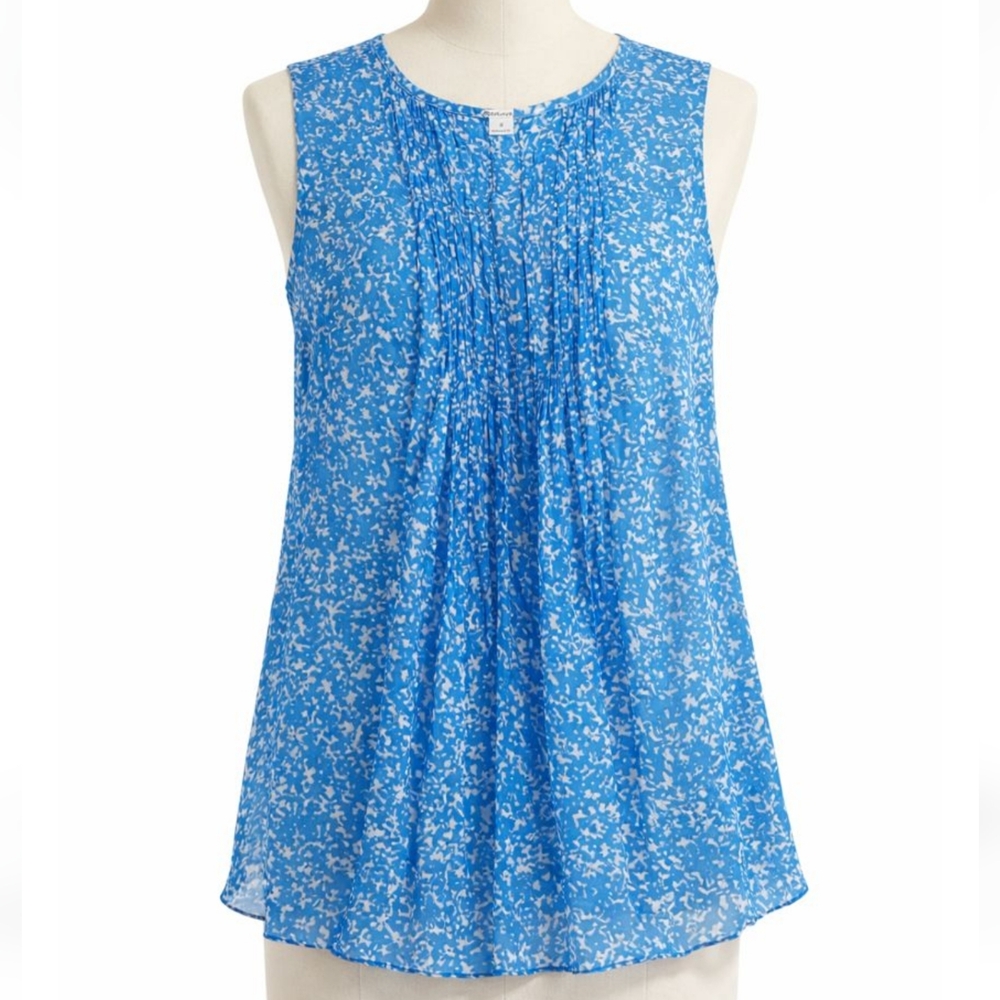 Diane Von Furstenberg Sleeveless Silk Top – Size 10